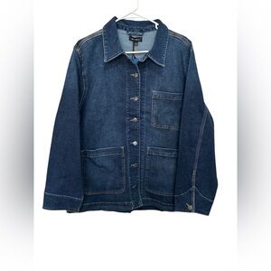 Women’s Denim Chore Jacket Large